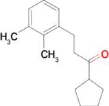 cyclopentyl 2-(2,3-dimethylphenyl)ethyl ketone