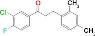 3'-chloro-3-(2,4-dimethylphenyl)-4'-fluoropropiophenone