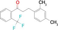 3-(2,4-dimethylphenyl)-2'-trifluoromethylpropiophenone