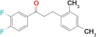 3',4'-difluoro-3-(2,4-dimethylphenyl)propiophenone