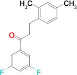 3',5'-difluoro-3-(2,4-dimethylphenyl)propiophenone