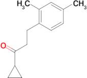 cyclopropyl 2-(2,4-dimethylphenyl)ethyl ketone