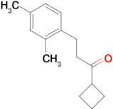 cyclobutyl 2-(2,4-dimethylphenyl)ethyl ketone