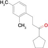 cyclopentyl 2-(2,4-dimethylphenyl)ethyl ketone