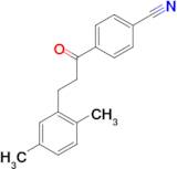 4'-cyano-3-(2,5-dimethylphenyl)propiophenone
