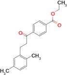 4'-carboethoxy-3-(2,5-dimethylphenyl)propiophenone