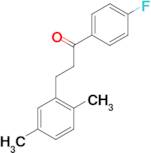 3-(2,5-dimethylphenyl)-4'-fluoropropiophenone