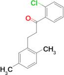 2'-chloro-3-(2,5-dimethylphenyl)propiophenone