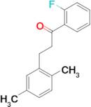 3-(2,5-dimethylphenyl)-2'-fluoropropiophenone