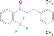 3-(2,5-dimethylphenyl)-2'-trifluoromethylpropiophenone