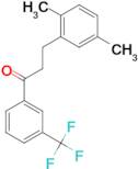 3-(2,5-dimethylphenyl)-3'-trifluoromethylpropiophenone