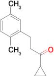 cyclopropyl 2-(2,5-dimethylphenyl)ethyl ketone