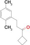 cyclobutyl 2-(2,5-dimethylphenyl)ethyl ketone