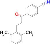 4'-cyano-3-(2,6-dimethylphenyl)propiophenone