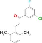 3'-chloro-3-(2,6-dimethylphenyl)-5'-fluoropropiophenone