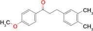 3-(3,4-dimethylphenyl)-4'-methoxypropiophenone