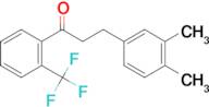 3-(3,4-dimethylphenyl)-2'-trifluoromethylpropiophenone