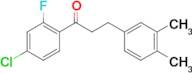 4'-chloro-3-(3,4-dimethylphenyl)-2'-fluoropropiophenone