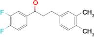 3',4'-difluoro-3-(3,4-dimethylphenyl)propiophenone