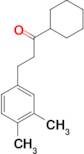 cyclohexyl 2-(3,4-dimethylphenyl)ethyl ketone