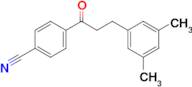 4'-cyano-3-(3,5-dimethylphenyl)propiophenone