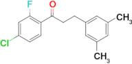 4'-chloro-3-(3,5-dimethylphenyl)-2'-fluoropropiophenone
