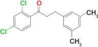 2',4'-dichloro-3-(3,5-dimethylphenyl)propiophenone