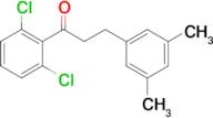 2',6'-dichloro-3-(3,5-dimethylphenyl)propiophenone