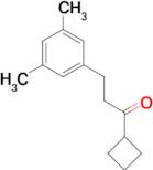 cyclobutyl 2-(3,5-dimethylphenyl)ethyl ketone