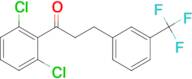 2',6'-dichloro-3-(3-trifluoromethylphenyl)propiophenone