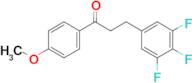 4'-methoxy-3-(3,4,5-trifluorophenyl)propiophenone