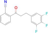 2'-cyano-3-(3,4,5-trifluorophenyl)propiophenone