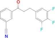 3'-cyano-3-(3,4,5-trifluorophenyl)propiophenone