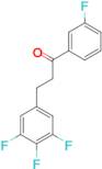 3'-fluoro-3-(3,4,5-trifluorophenyl)propiophenone