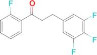 2'-fluoro-3-(3,4,5-trifluorophenyl)propiophenone