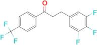 4'-trifluoromethyl-3-(3,4,5-trifluorophenyl)propiophenone