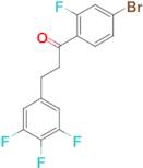 4'-bromo-2'-fluoro-3-(3,4,5-trifluorophenyl)propiophenone