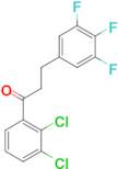 2',3'-dichloro-3-(3,4,5-trifluorophenyl)propiophenone