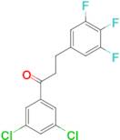 3',5'-dichloro-3-(3,4,5-trifluorophenyl)propiophenone