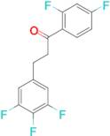 2',4'-difluoro-3-(3,4,5-trifluorophenyl)propiophenone