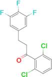 2',6'-dichloro-3-(3,4,5-trifluorophenyl)propiophenone