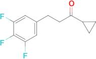 Cyclopropyl 2-(3,4,5-trifluorophenyl)ethyl ketone