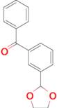 3-(1,3-Dioxolan-2-yl)benzophenone