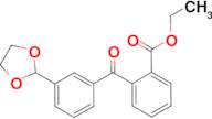 2-carboethoxy-3'-(1,3-dioxolan-2-yl)benzophenone