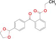 2-carboethoxy-4'-(1,3-dioxolan-2-yl)benzophenone