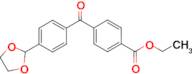 4-carboethoxy-4'-(1,3-dioxolan-2-yl)benzophenone