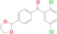 2,5-dichloro-4'-(1,3-dioxolan-2-yl)benzophenone