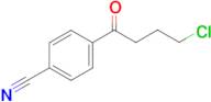 4-Chloro-1-(4-cyanophenyl)-1-oxobutane