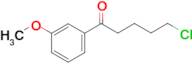 5-Chloro-1-(3-methoxyphenyl)-1-oxopentane