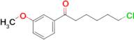 6-chloro-1-(3-methoxyphenyl)-1-oxohexane